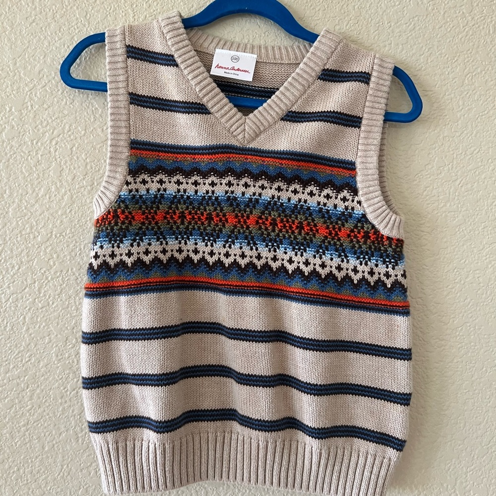 Hannah Anderson Boys sweater vest